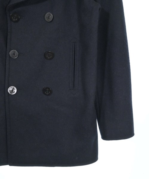 SAINT LAURENT PARIS（サンローランパリ）ピーコート 紺 サイズ:-(S位) メンズ/2200642935014