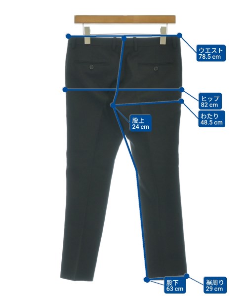 SAINT LAURENT PARIS（サンローランパリ）スラックス 黒 サイズ:46(M位) メンズ/2200643124042