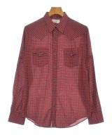 SAINT LAURENT PARIS（サンローランパリ）カジュアルシャツ 赤 サイズ:M メンズ/2200643138025