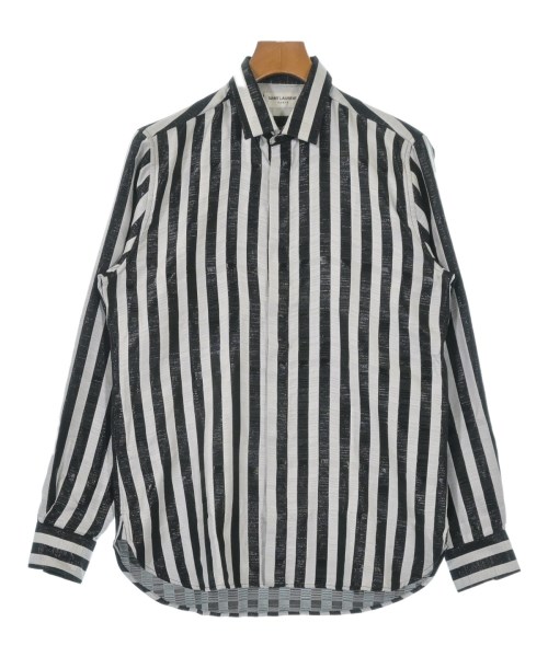 SAINT LAURENT PARIS(サンローランパリ)カジュアルシャツ 黒 サイズ:37(XS位)/2200643234017
