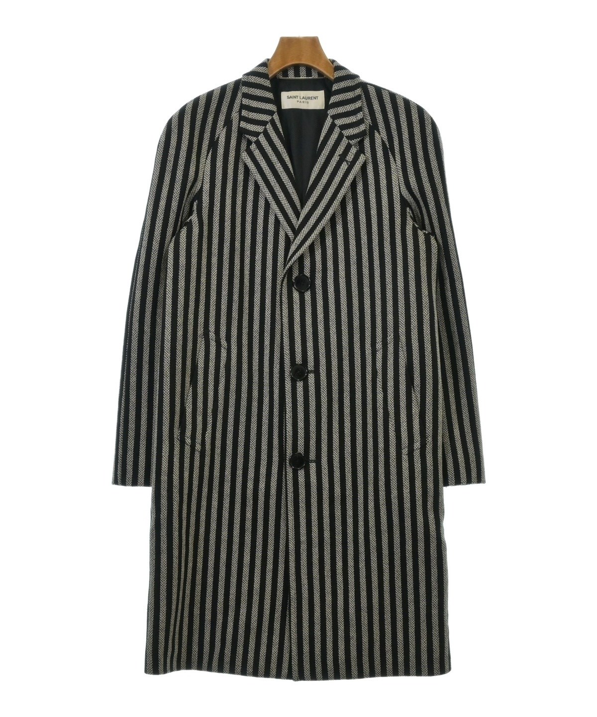 14AW サンローランパリ ツイード チェスター コート 44 14AW サンローランパリ ツイード チェスター コート 44