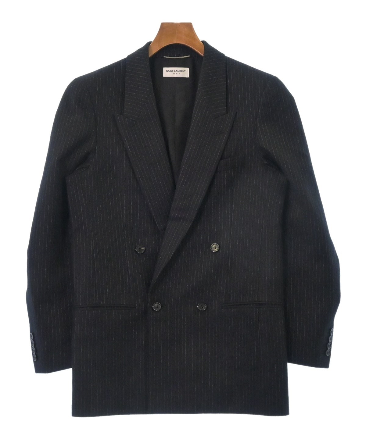 【希少XLサイズ位】カシミヤ100％◎S.T Dupont テーラードジャケット SAINT LAURENT PARIS（サンローランパリ）テーラードジャケット