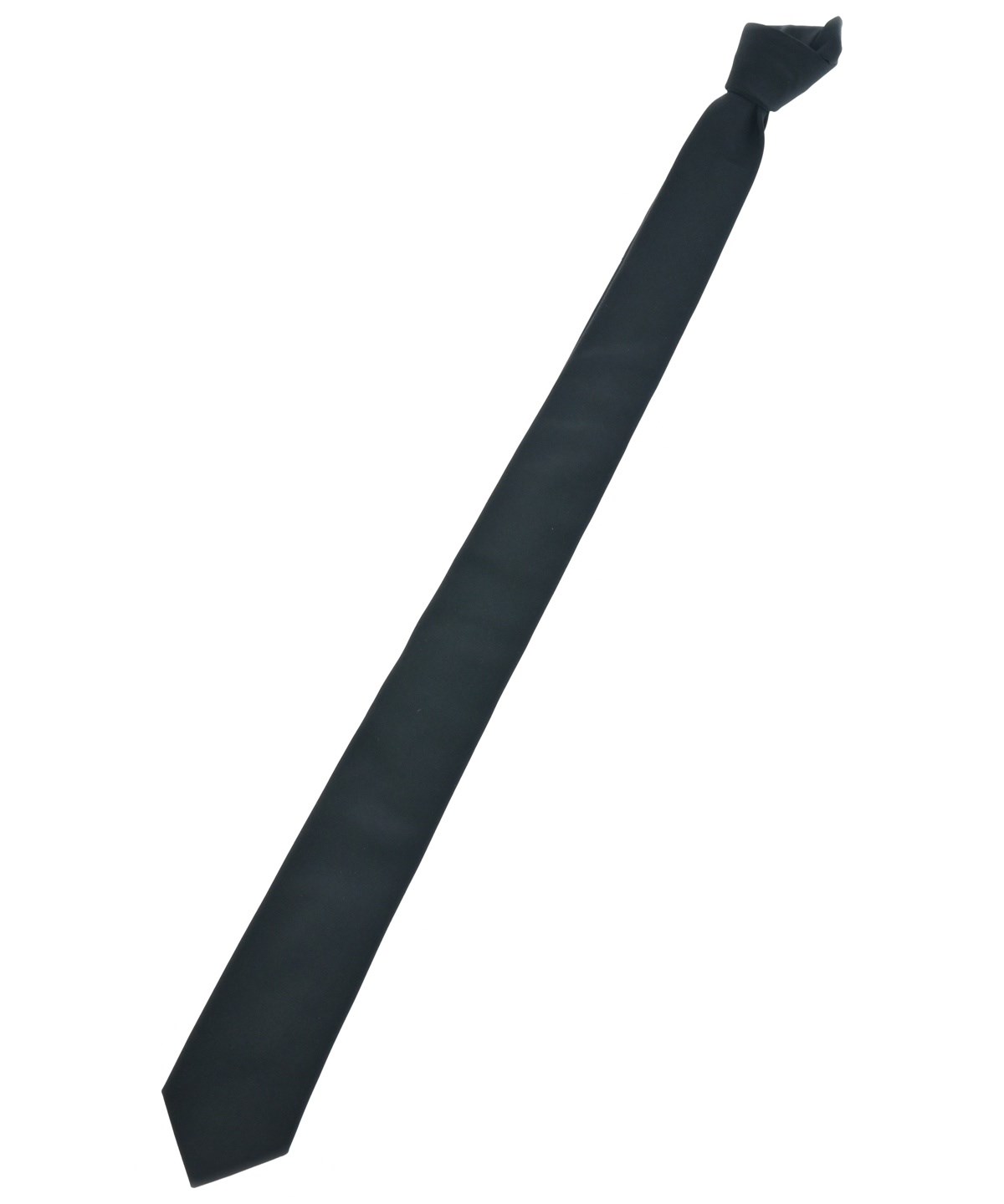 新品未使用サンローランパリフラミンゴナローネクタイ細ネクタイブラック黒 slp-200217-01_d.jpg