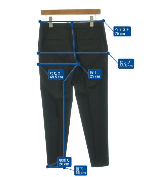 SAINT LAURENT PARIS（サンローランパリ）スラックス 黒 サイズ:36(XS位) レディース/2200620230025