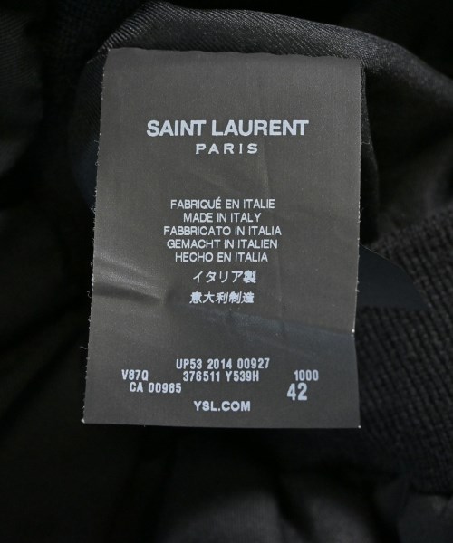 SAINT LAURENT PARIS（サンローランパリ）その他 黒 サイズ:42(XS位) メンズ/2200621745023