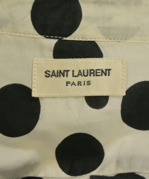 SAINT LAURENT PARIS（サンローランパリ）カジュアルシャツ 白 サイズ:39(M位) メンズ/2200621777048