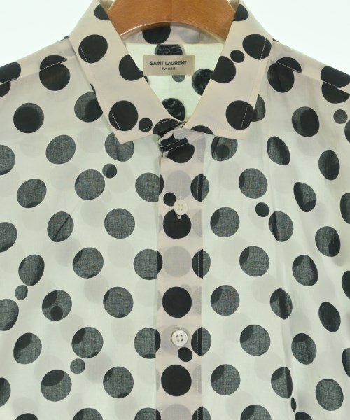 SAINT LAURENT PARIS（サンローランパリ）カジュアルシャツ 白 サイズ:39(M位) メンズ/2200621777048