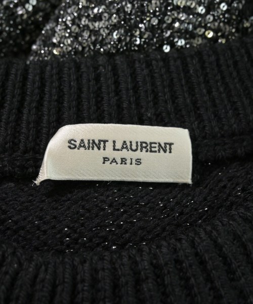 SAINT LAURENT PARIS（サンローランパリ）ニット・セーター 黒 サイズ:S レディース/2200610042393