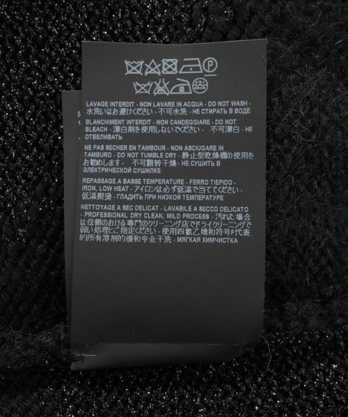 SAINT LAURENT PARIS（サンローランパリ）ニット・セーター 黒 サイズ:S レディース/2200610042393