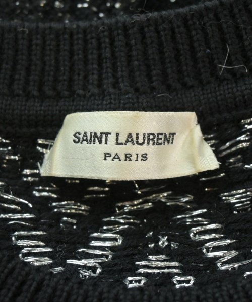 SAINT LAURENT PARIS（サンローランパリ）ニット・セーター 黒 サイズ:M レディース/2200620929103