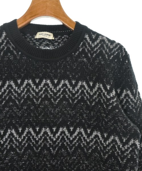 SAINT LAURENT PARIS（サンローランパリ）ニット・セーター 黒 サイズ:M レディース/2200620929103