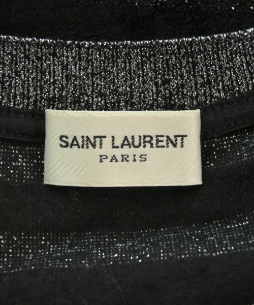 SAINT LAURENT PARIS（サンローランパリ）ニット・セーター 黒 サイズ:S レディース/2200620929110
