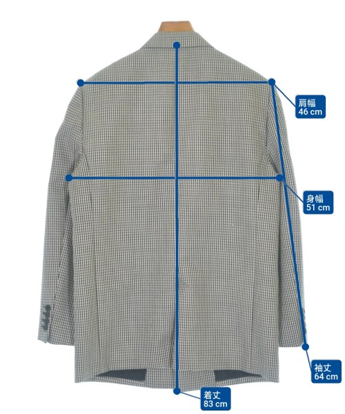 SAINT LAURENT PARIS（サンローランパリ）テーラードジャケット 白 サイズ:52(XXL位) メンズ/2200622572017