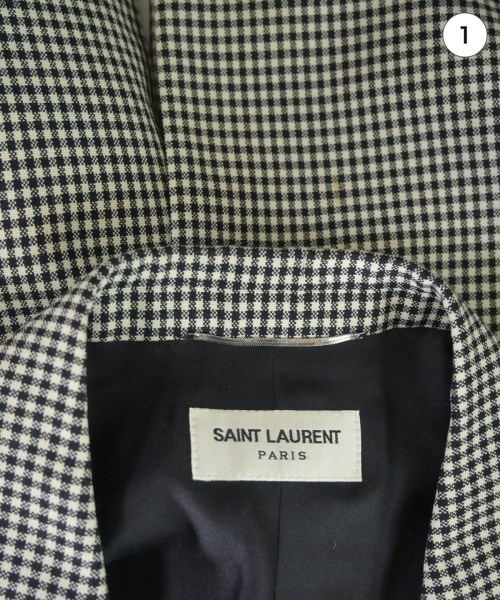 SAINT LAURENT PARIS（サンローランパリ）テーラードジャケット 白 サイズ:52(XXL位) メンズ/2200622572017