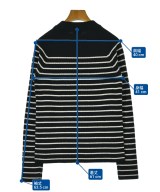 SAINT LAURENT PARIS（サンローランパリ）ニット・セーター 黒 サイズ:XS レディース/2200622819013