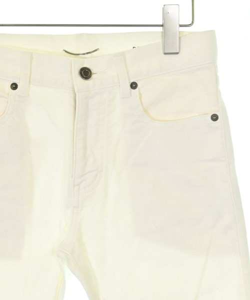 SAINT LAURENT PARIS（サンローランパリ）デニムパンツ 白 サイズ:28(L位) レディース/2200624087038