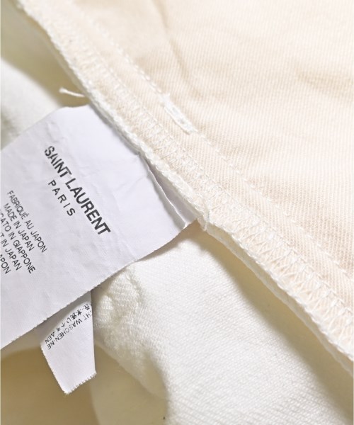 SAINT LAURENT PARIS（サンローランパリ）デニムパンツ 白 サイズ:28(L位) レディース/2200624087038