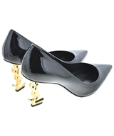 SAINT LAURENT PARIS（サンローランパリ）パンプス 黒 サイズ:EU38(24.5cm位) レディース/2200624503033