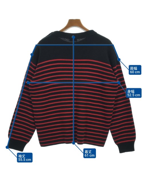 SAINT LAURENT PARIS（サンローランパリ）ニット・セーター 黒 サイズ:L メンズ/2200624513032