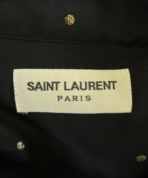 SAINT LAURENT PARIS（サンローランパリ）カジュアルシャツ 黒 サイズ:42(XL位) メンズ/2200624316084