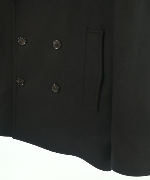 SAINT LAURENT PARIS（サンローランパリ）ピーコート 黒 サイズ:48(L位) メンズ/2200240866017