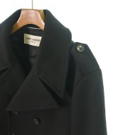 SAINT LAURENT PARIS（サンローランパリ）ピーコート 黒 サイズ:48(L位) メンズ/2200240866017