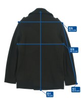 SAINT LAURENT PARIS（サンローランパリ）ピーコート 黒 サイズ:48(L位) メンズ/2200240866017