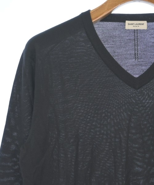 SAINT LAURENT PARIS（サンローランパリ）ニット・セーター 黒 サイズ:S メンズ/2200626205058