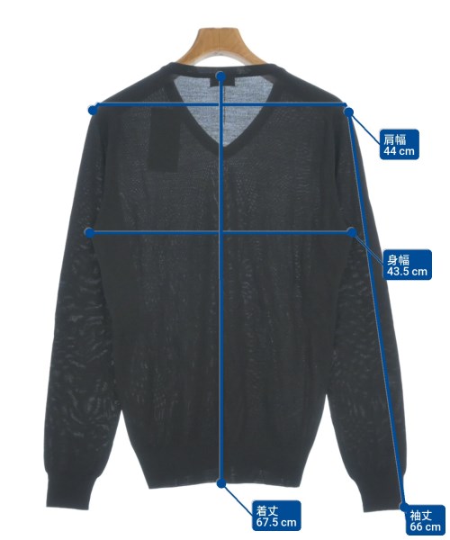 SAINT LAURENT PARIS（サンローランパリ）ニット・セーター 黒 サイズ:S メンズ/2200626205058