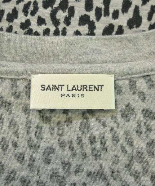 SAINT LAURENT PARIS（サンローランパリ）Tシャツ・カットソー グレー サイズ:M メンズ/2200626205102
