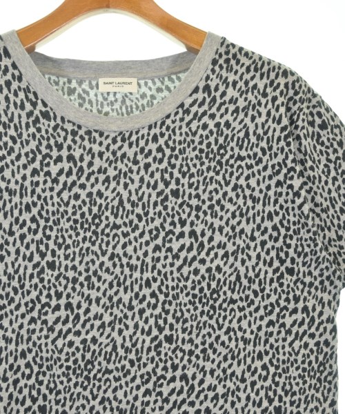 SAINT LAURENT PARIS（サンローランパリ）Tシャツ・カットソー グレー サイズ:M メンズ/2200626205102