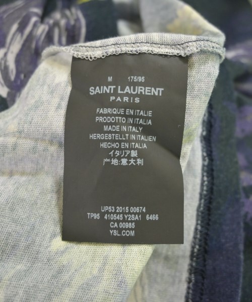 SAINT LAURENT PARIS（サンローランパリ）Tシャツ・カットソー 紫 サイズ:M メンズ/2200626205119