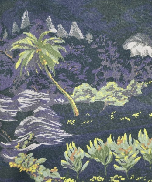 SAINT LAURENT PARIS（サンローランパリ）Tシャツ・カットソー 紫 サイズ:M メンズ/2200626205119