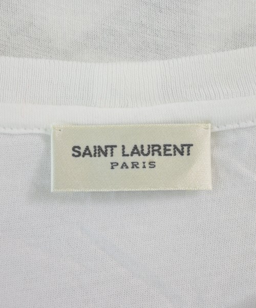 SAINT LAURENT PARIS（サンローランパリ）Tシャツ・カットソー 白 サイズ:XL レディース/2200626205133