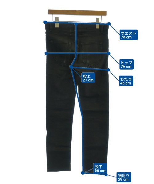 SAINT LAURENT PARIS（サンローランパリ）デニムパンツ 黒 サイズ:3(M位) メンズ/2200626205195