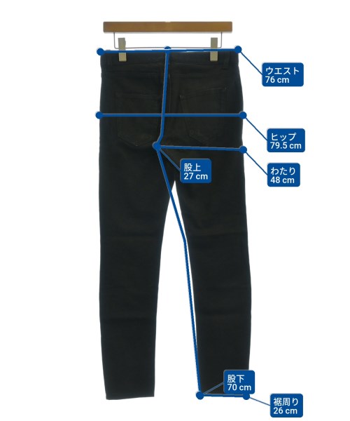 SAINT LAURENT PARIS（サンローランパリ）デニムパンツ 黒 サイズ:30(M位) メンズ/2200626205218