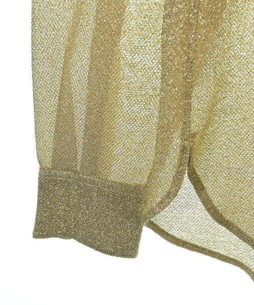 SAINT LAURENT PARIS（サンローランパリ）ブラウス ゴールド サイズ:39(XL位) レディース/2200626338176