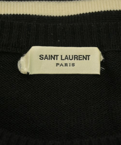 SAINT LAURENT PARIS（サンローランパリ）ニット・セーター 黒 サイズ:S レディース/2200626599010