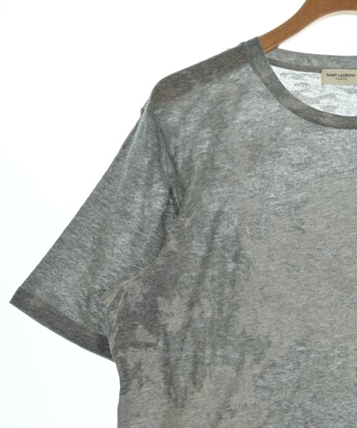 SAINT LAURENT PARIS（サンローランパリ）Tシャツ・カットソー グレー サイズ:M メンズ/2200627573057