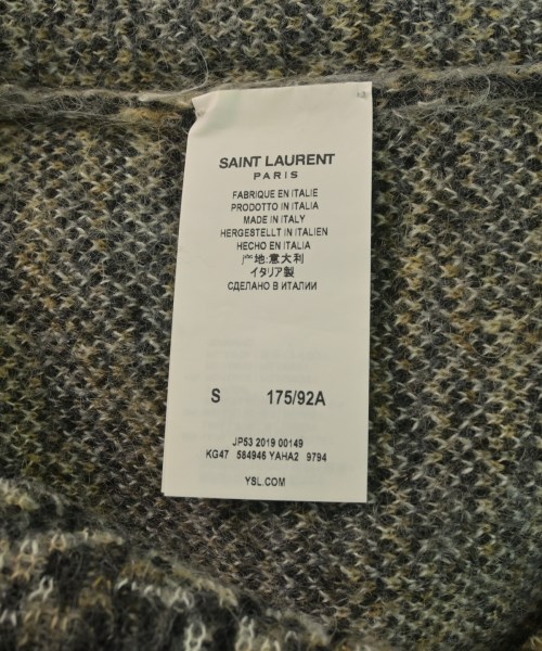 SAINT LAURENT PARIS（サンローランパリ）ニット・セーター 白 サイズ:S メンズ/2200628071019