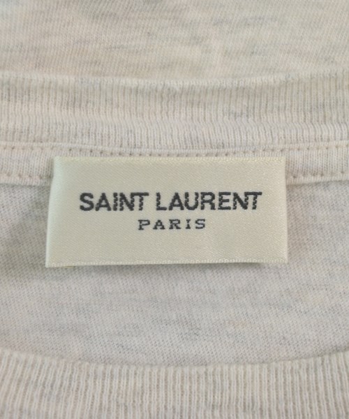 SAINT LAURENT PARIS（サンローランパリ）Tシャツ・カットソー グレー サイズ:XS メンズ/2200623699034