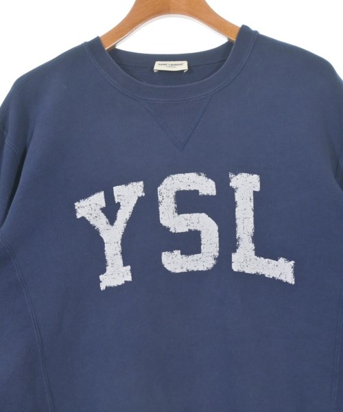 SAINT LAURENT PARIS（サンローランパリ）スウェット 紺 サイズ:-(M位) レディース/2200623699041