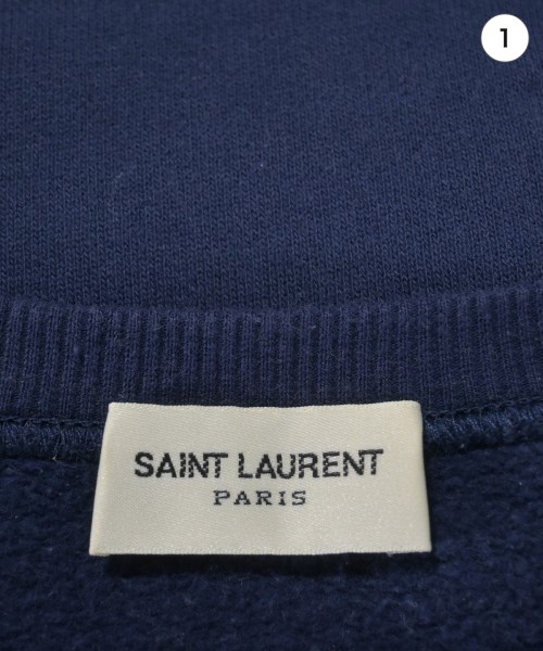 SAINT LAURENT PARIS（サンローランパリ）スウェット 紺 サイズ:-(M位) レディース/2200623699041