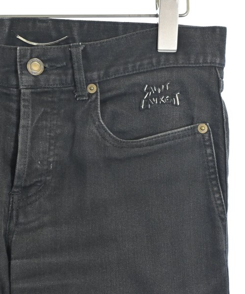 SAINT LAURENT PARIS（サンローランパリ）デニムパンツ 黒 サイズ:29(S位) メンズ/2200629131026