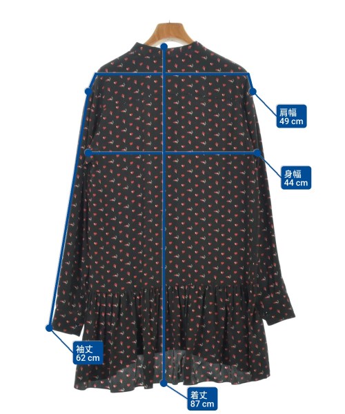 SAINT LAURENT PARIS（サンローランパリ）ワンピース 黒 サイズ:36(XS位) レディース/2200629164086