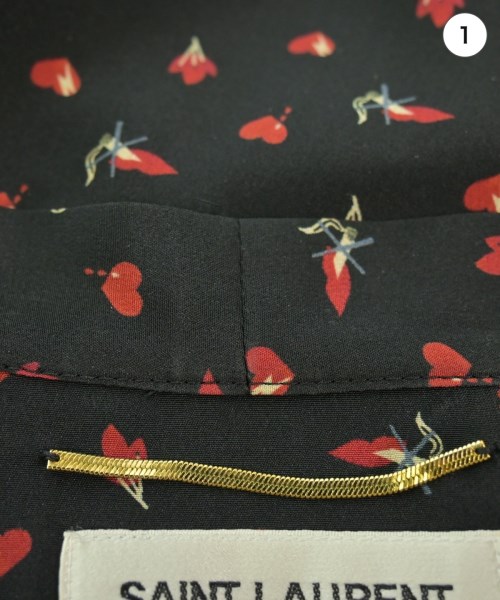 SAINT LAURENT PARIS（サンローランパリ）ワンピース 黒 サイズ:36(XS位) レディース/2200629164086