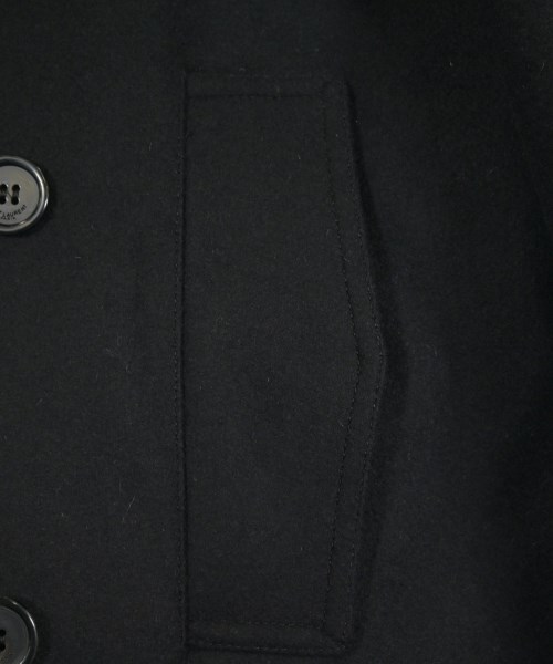 SAINT LAURENT PARIS（サンローランパリ）ピーコート 黒 サイズ:F36(S位) メンズ/2200629202016