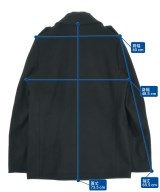 SAINT LAURENT PARIS（サンローランパリ）ピーコート 黒 サイズ:F36(S位) メンズ/2200629202016
