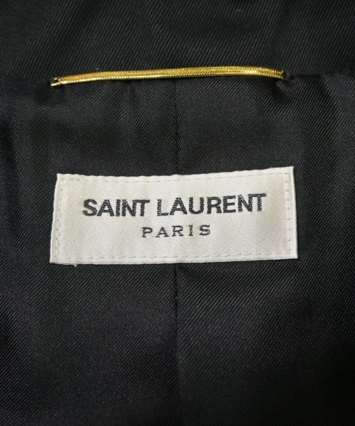 SAINT LAURENT PARIS（サンローランパリ）トレンチコート 黒 サイズ:36(S位) メンズ/2200629202023
