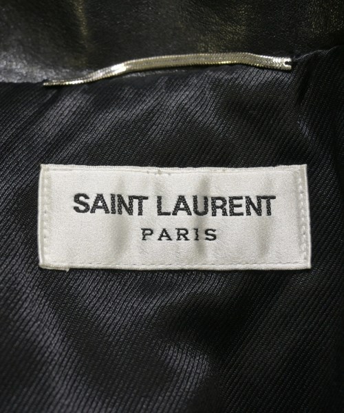 SAINT LAURENT PARIS（サンローランパリ）ライダース 黒 サイズ:44(S位) メンズ/2200629202085